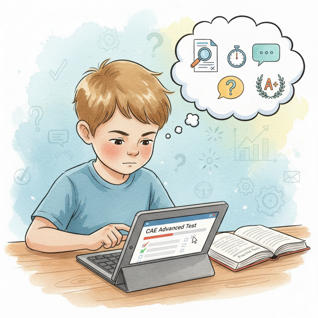 Prueba CAE para estudiantes exitosos